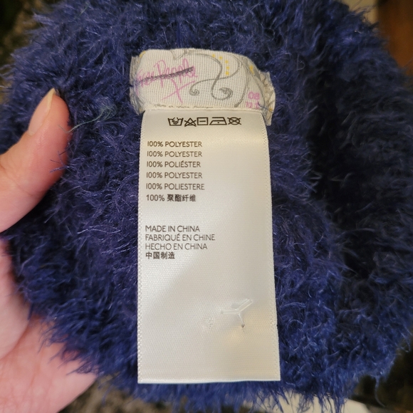 Free People Airy Rib Stripe Beanie Stylish Blue and Green Knit Beanie One Size - Picture 9 of 9